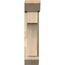 Ekena Millwork Westlake Slat Rough Sawn Bracket w/ Offset Brace, Douglas Fir, 6"W x 14"D x 26"H BKT0604X14X26WTL06RDF - alternate 3